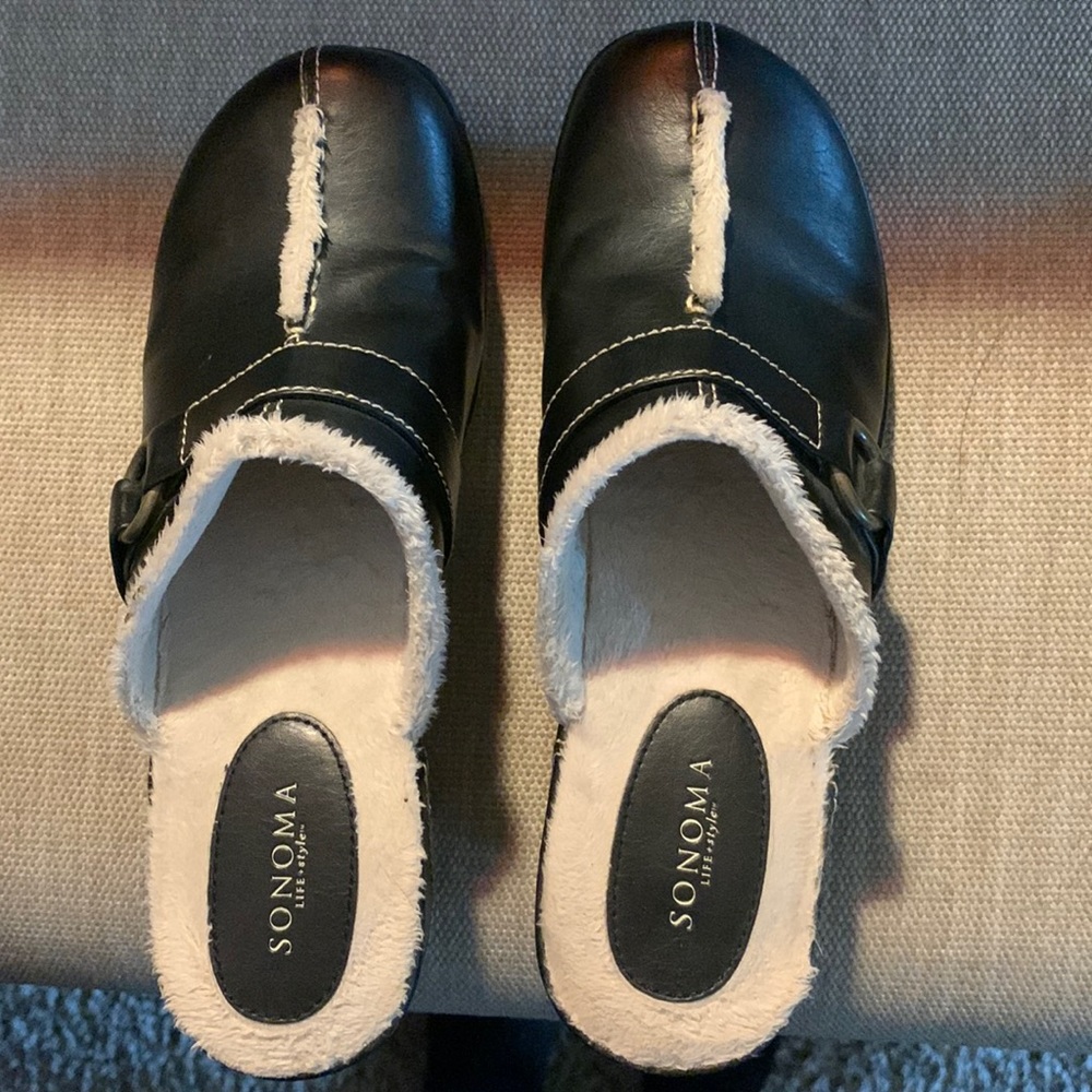 Sonoma fleece lined clogs for extra warmth